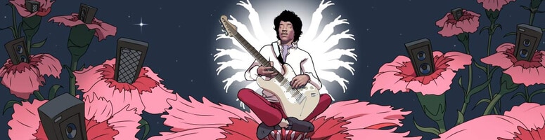 Sloten Jimi Hendrix från NetEnt