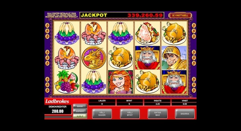 Jackpott sloten King Cashalot med bonus och free spins