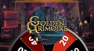 Tävla om free spins med nya sloten Golden Grimoire