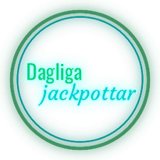 Neonskylt - Dagliga jackpottar