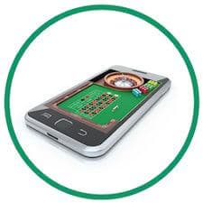 Spelar roulette online i mobilen