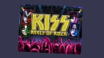 Free Spins i välkomstbonus på Kiss Reels of Rock