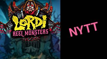 Monster från Lordi och texten Lordi Reel Monsters