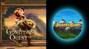 Bilder på Gonzita's Quest och Jackpot Giant