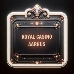 Neonskylt där det står Royal Casino Aarhus
