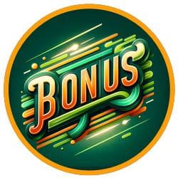 Skylt med texten bonus som symboliserar bonuserbjudande hos Speedy casino