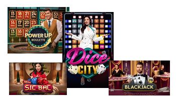 Fyra live-spel från Pragmatic Play: Power Up Roulette, Dice City, Blackjack 78, Sic Bac